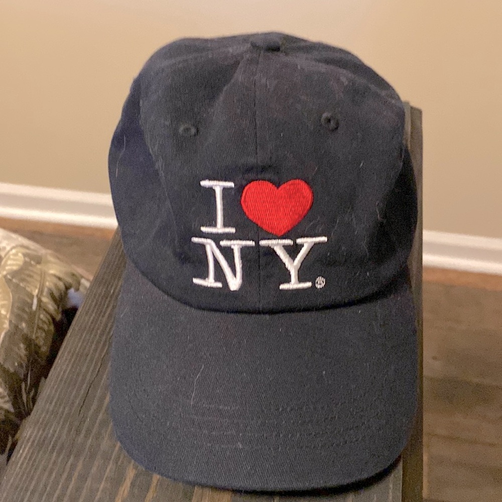 I LOVE NY licensed Fully embroidered 100% cotton cap.